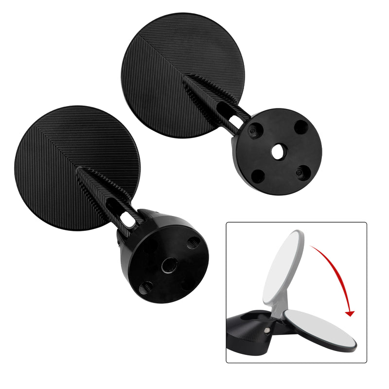 Vespa Sprint Primavera 50 125 150 CNC ?50mm Mini Handlebar End Mirror Set