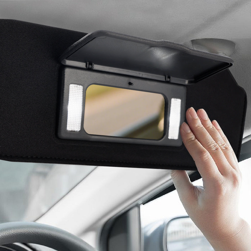 1997-2004 C5 Corvette F10442033 10442034 Left+Right Sun Visor Vanity Mirror C5 Black Sunvisor Shaded