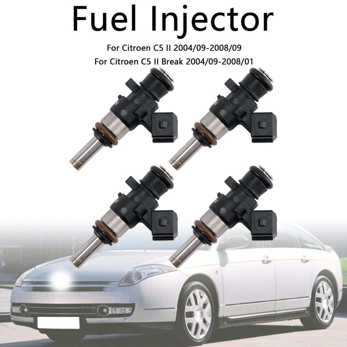 Citroen Fit Peugeot Fit Renault 4PCS Fuel Injector 0280158040 980CC