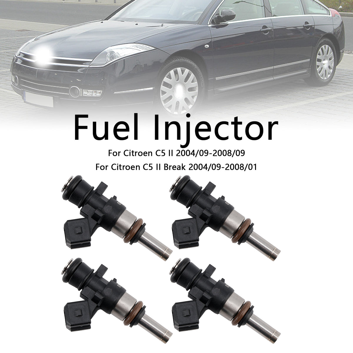 Citroen Fit Peugeot Fit Renault 4PCS Fuel Injector 0280158040 980CC