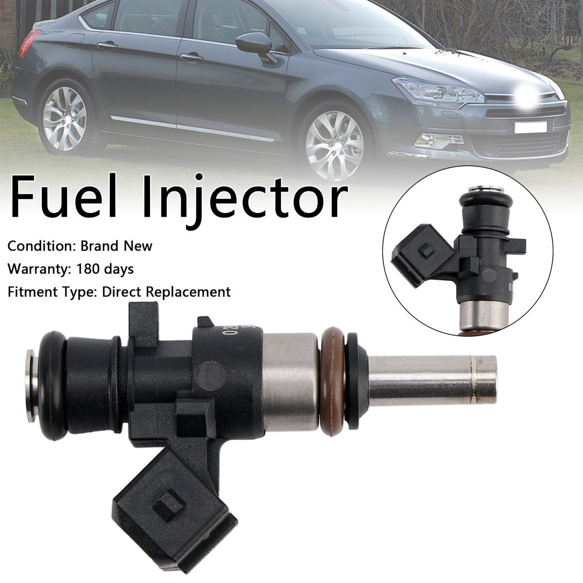 Citroen Fit Peugeot Fit Renault 1PCS Fuel Injector 0280158040 980CC