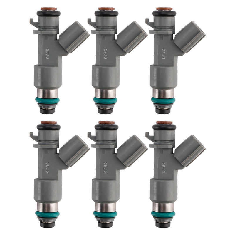 6PCS 16450RJAA01 Fuel Injector 16450-RJA-A01 Fit Acura RL TL 3.5L V6 2005-2008