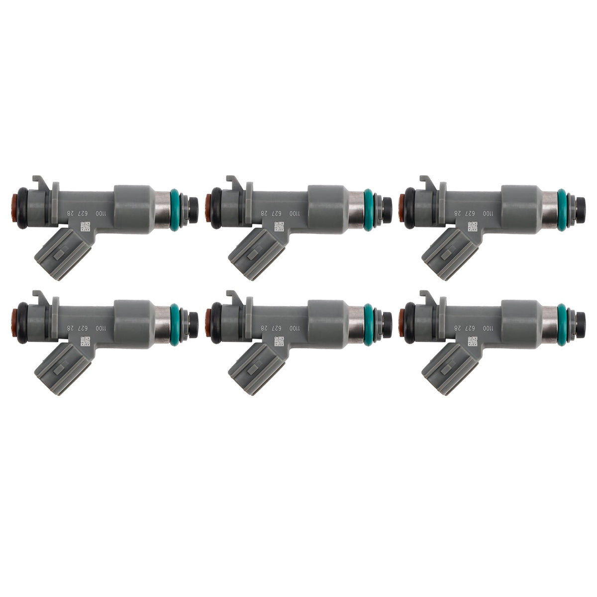 6PCS 16450RJAA01 Fuel Injector 16450-RJA-A01 Fit Acura RL TL 3.5L V6 2005-2008