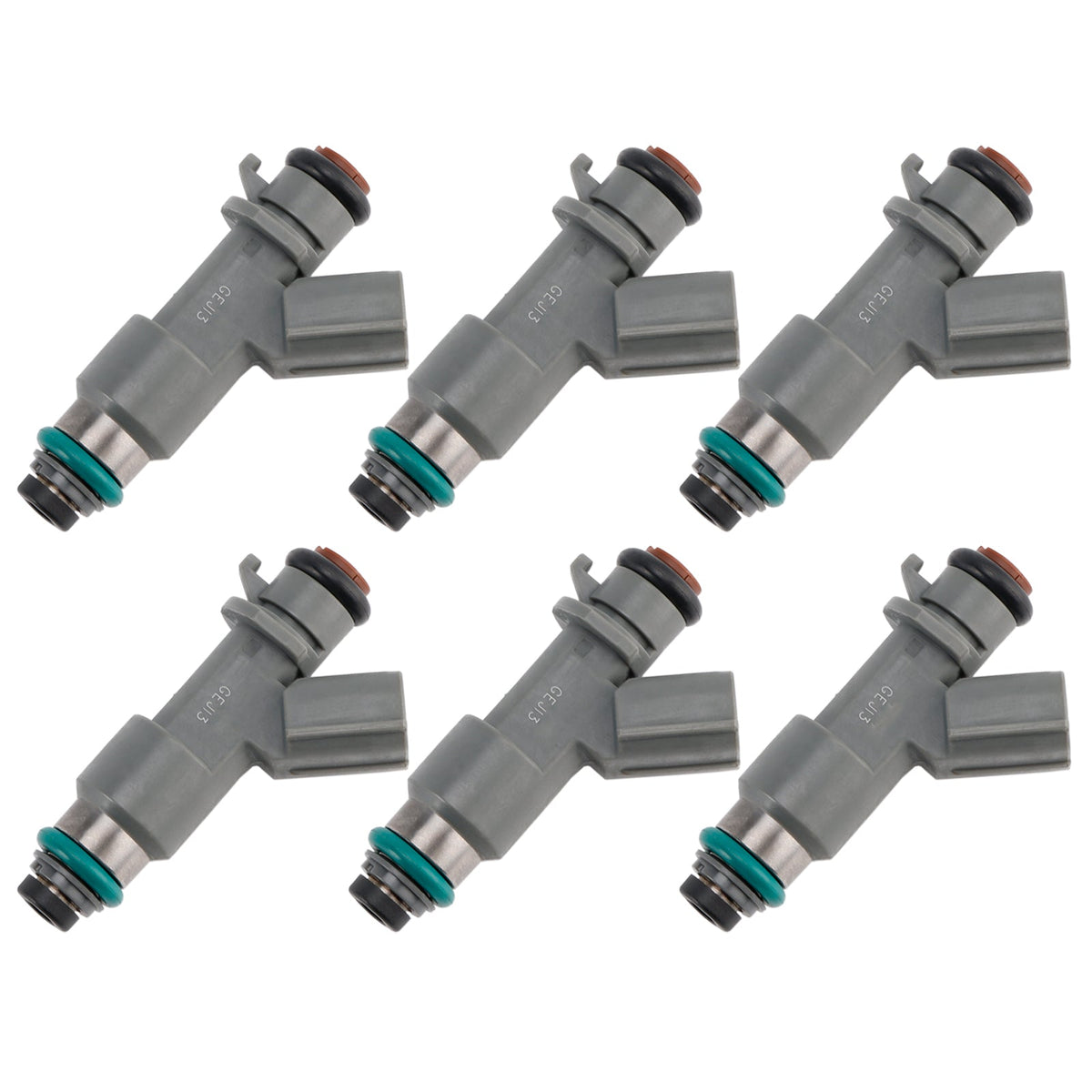 6PCS 16450RJAA01 Fuel Injector 16450-RJA-A01 Fit Acura RL TL 3.5L V6 2005-2008