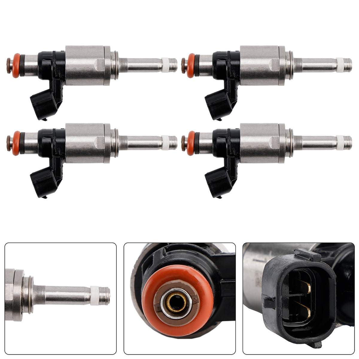 CR-V TLX 2.4L 2015-2019 Fit Acura 4PCS Fuel Injector 16450-5LA-A01