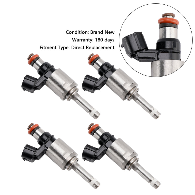 CR-V TLX 2.4L 2015-2019 Fit Acura 4PCS Fuel Injector 16450-5LA-A01