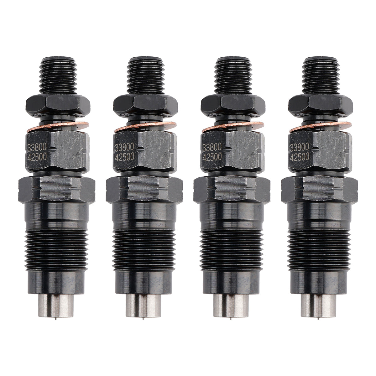 Hyundai D4BH D4BF Pickup H100 Minivan H1 4PCS Fuel Injector 33800-42500