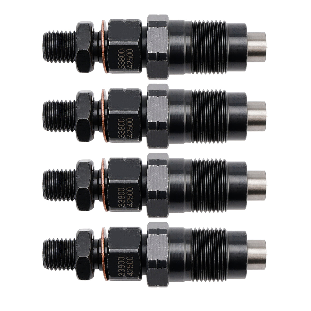 Hyundai D4BH D4BF Pickup H100 Minivan H1 4PCS Fuel Injector 33800-42500