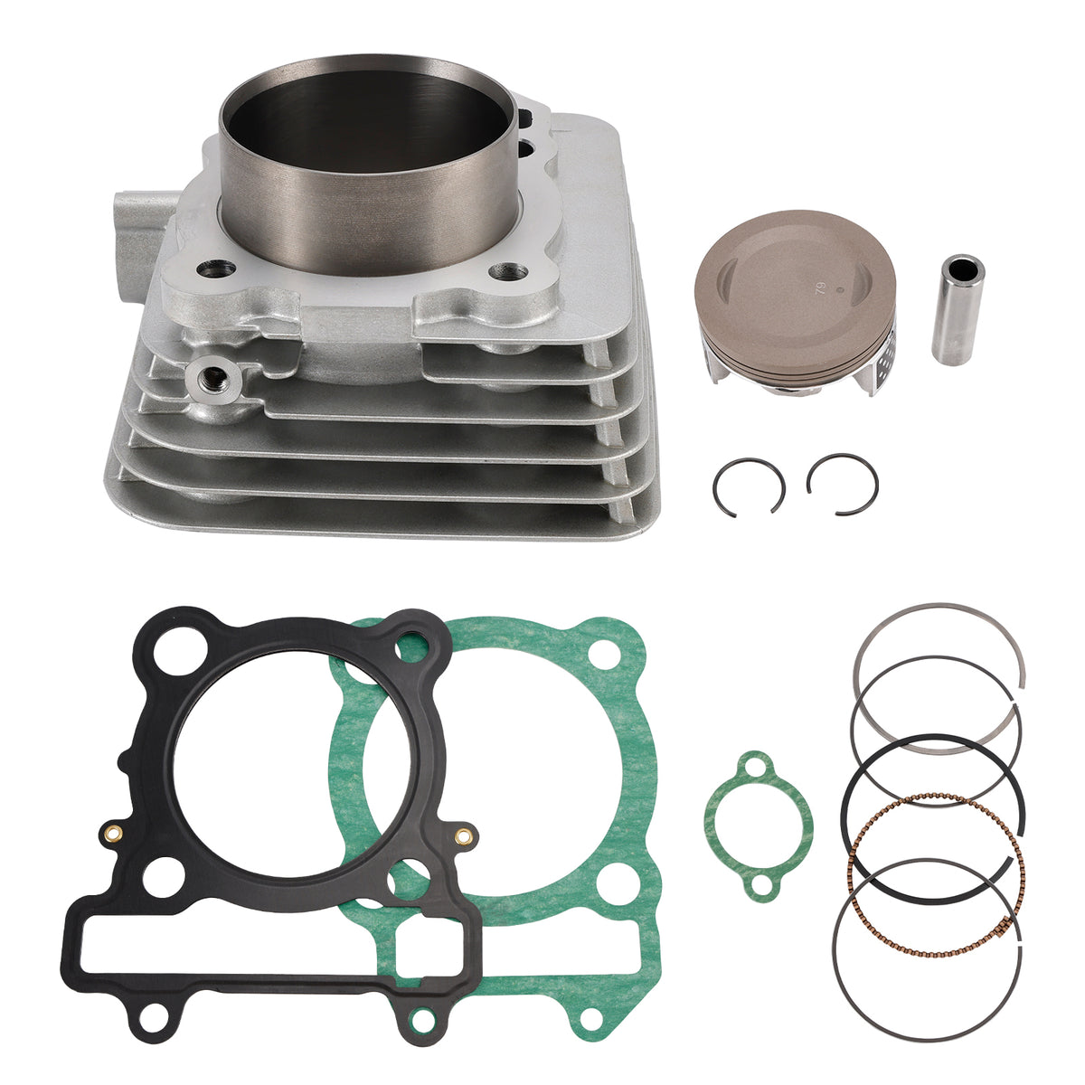 YAMAHA RAPTOR 250 2008-2013 Big Bore 79mm 300cc Cylinder Piston Top End Kit