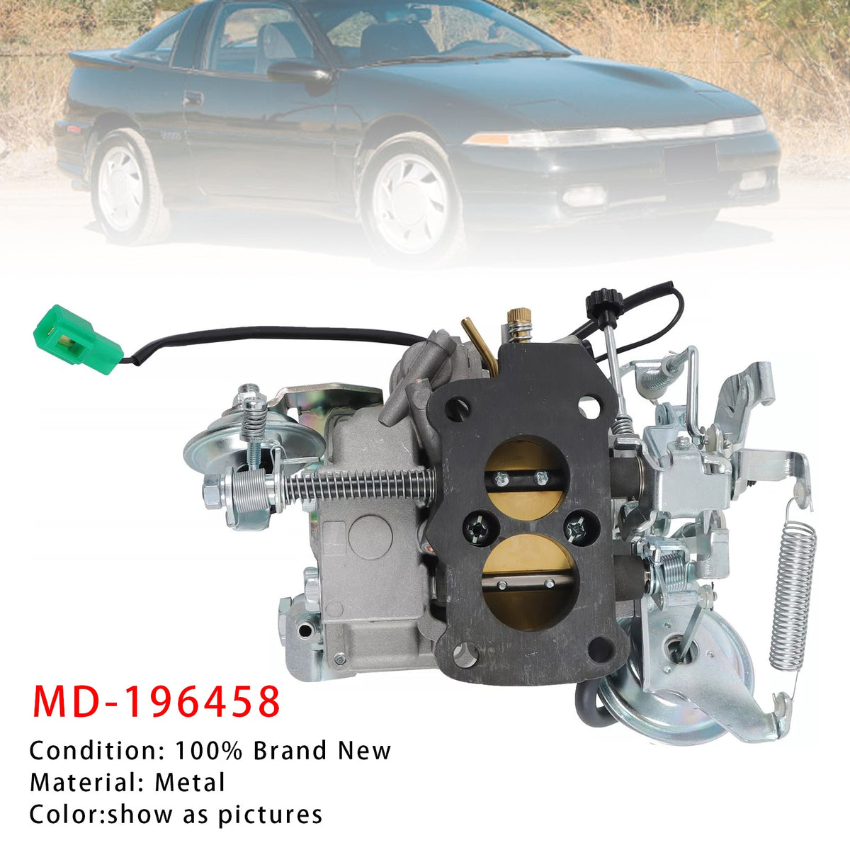 1990-1992 Mitsubishi TALON Carburetor MD196458 TR68394