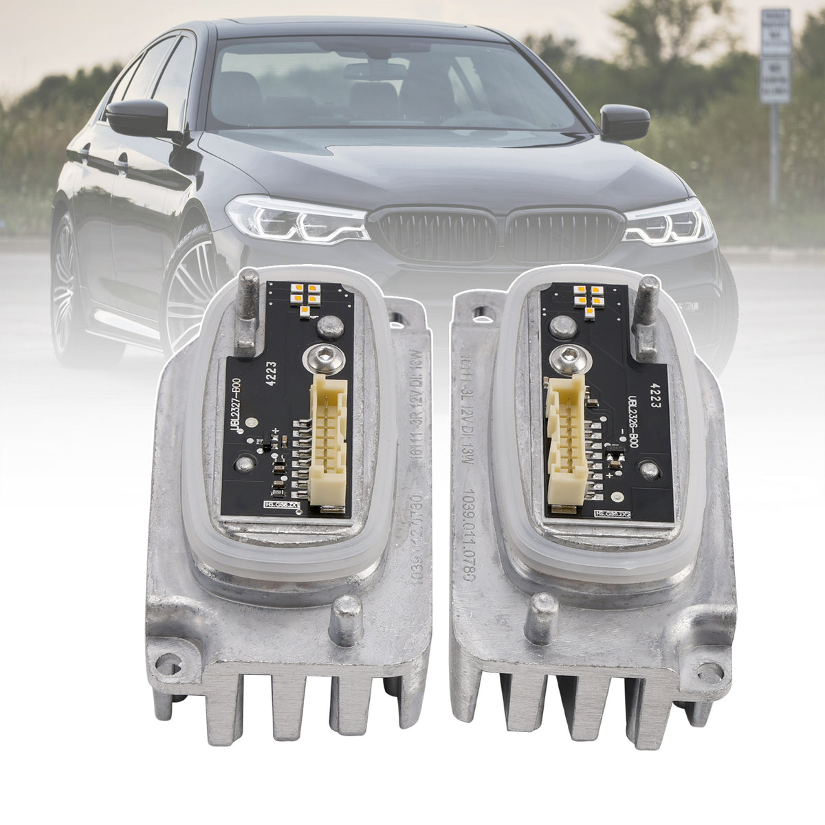 BMW 5' G30 G31 2PCS Adaptive Headlight Turn Signal Light 63117214942 941