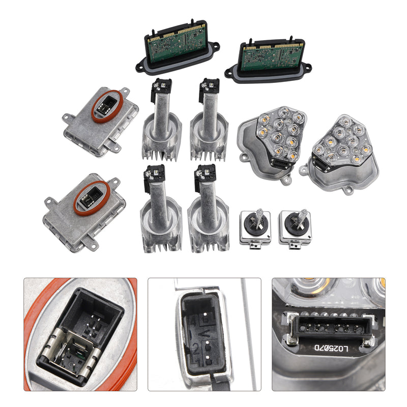 BMW 5 Series F10 F11 F07 12PCS Left+Right Power Module LED Headlight AHL