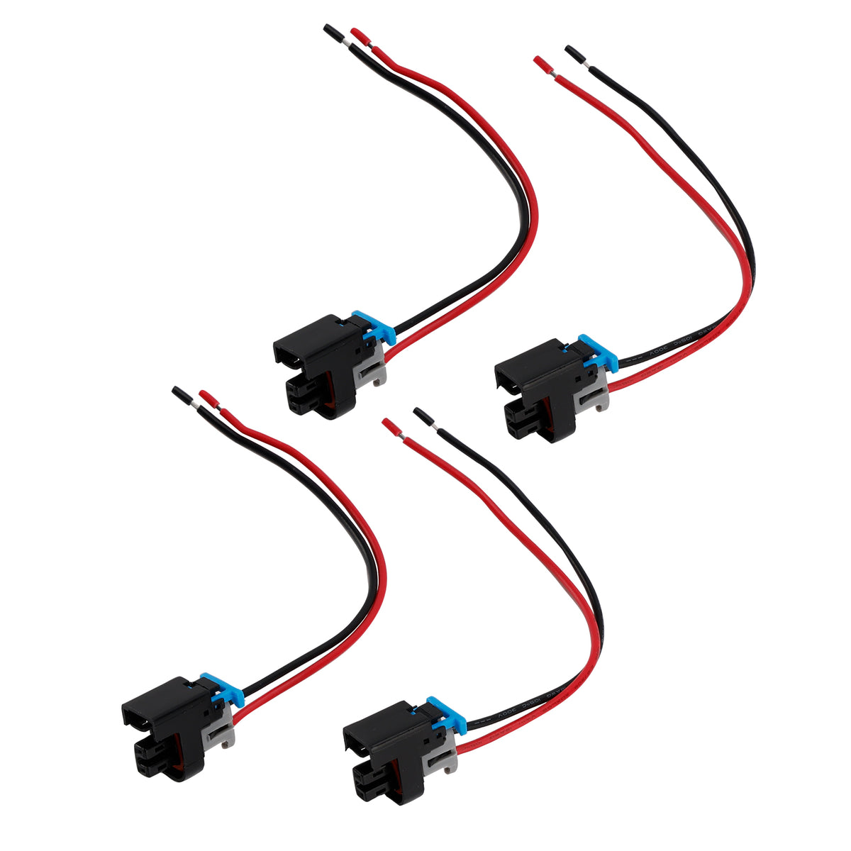 Buick 4PCS Fuel Injector Connector Plug Clip Pigtail Quick Disconnect