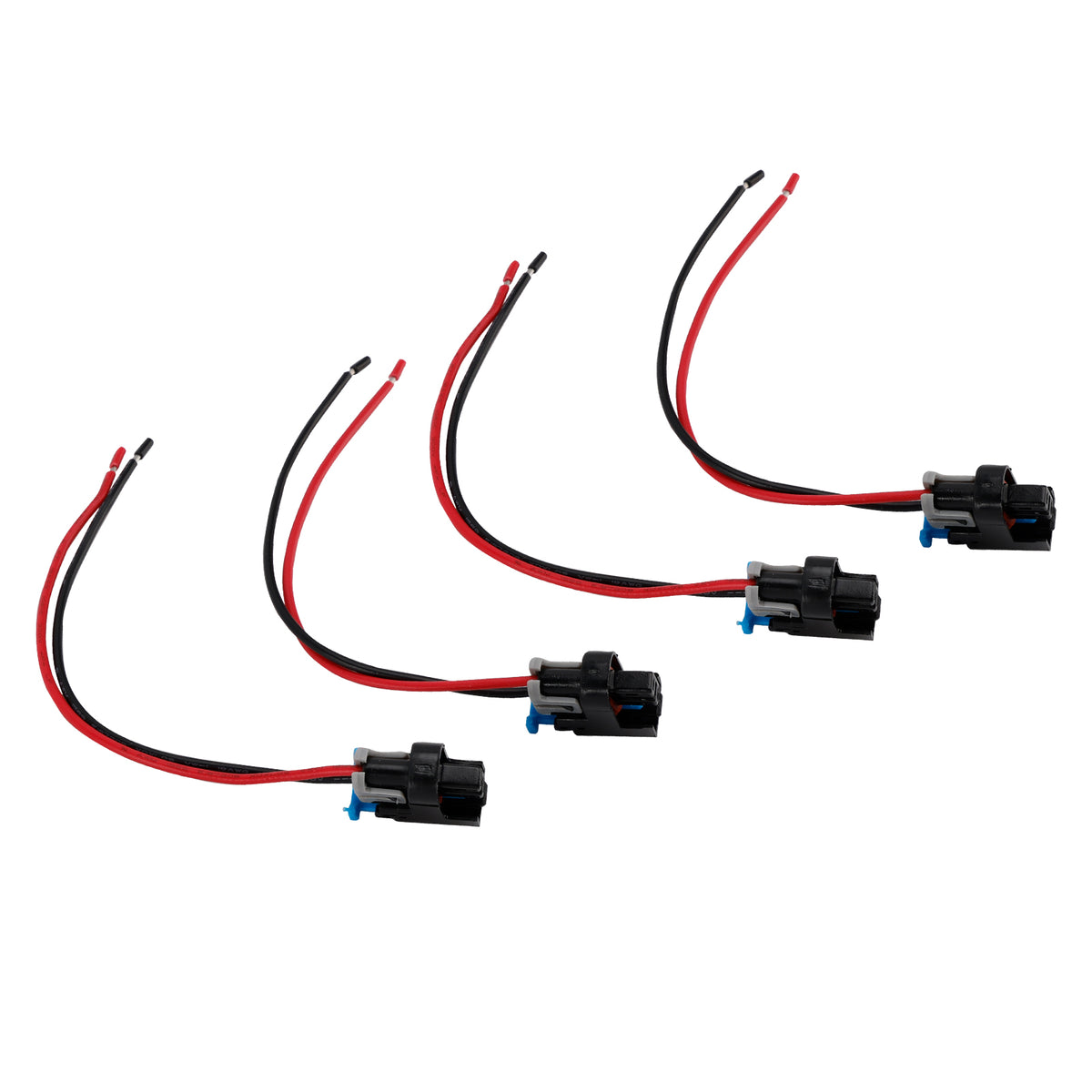 Buick 4PCS Fuel Injector Connector Plug Clip Pigtail Quick Disconnect
