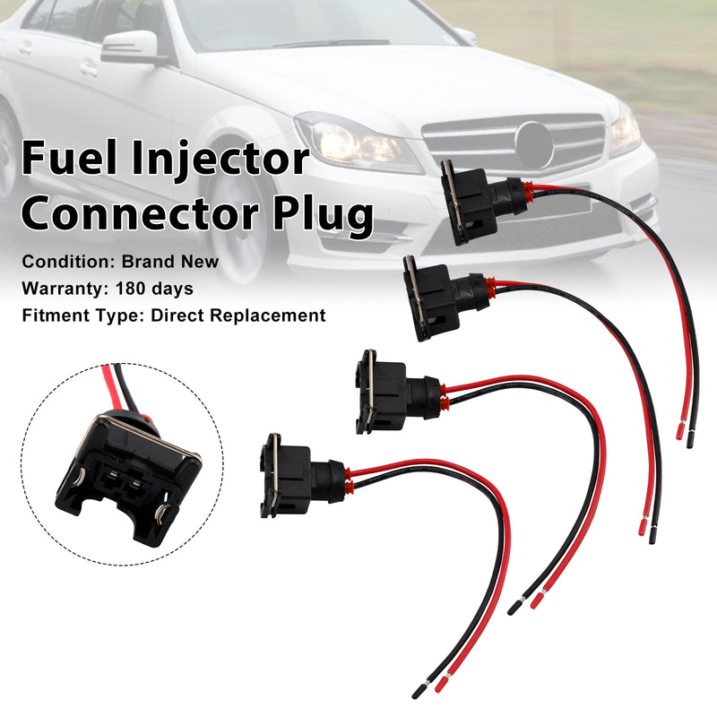 Daewoo 4-EV1 Fuel Injector Connector Plug Clip Pigtail Quick Disconnect