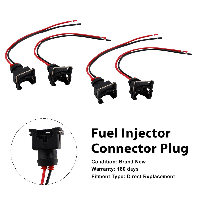 Daewoo 4-EV1 Fuel Injector Connector Plug Clip Pigtail Quick Disconnect