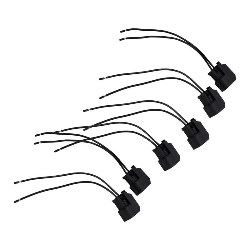 Hyundai 6-EV6 Fuel Injector Connector Plug Clip Pigtail Quick Disconnect