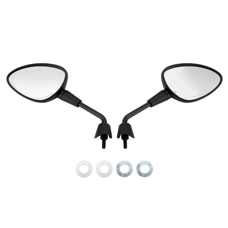 Vespa GTS 125 300 HPE Sprint Primavera 50 125 150 Black Mirror Set Shorty
