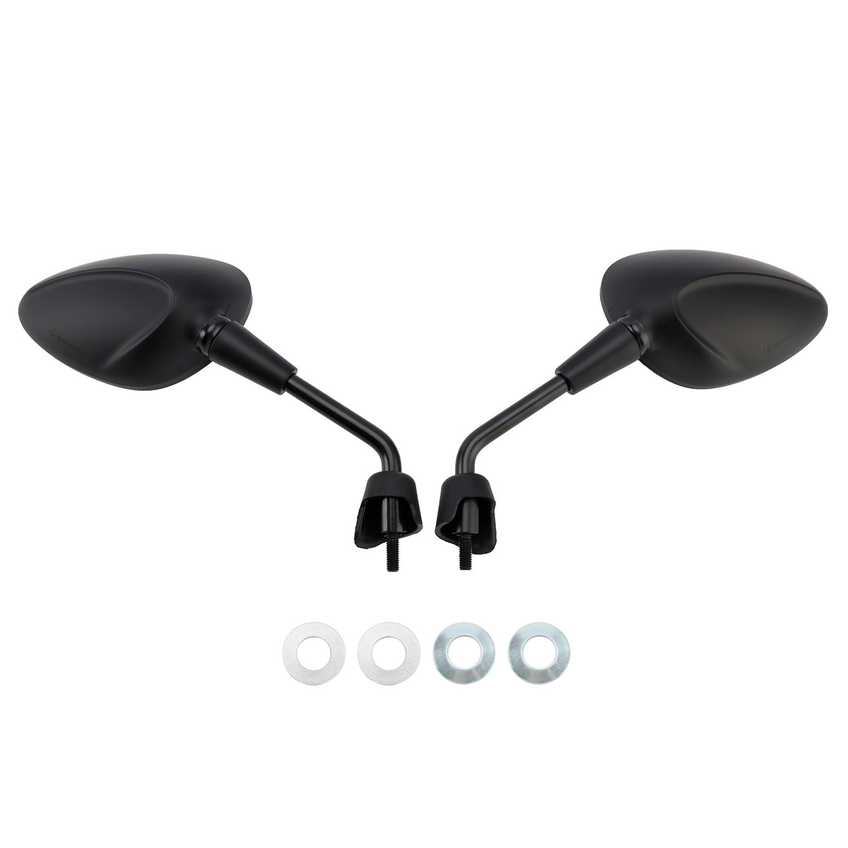 Vespa GTS 125 300 HPE Sprint Primavera 50 125 150 Black Mirror Set Shorty