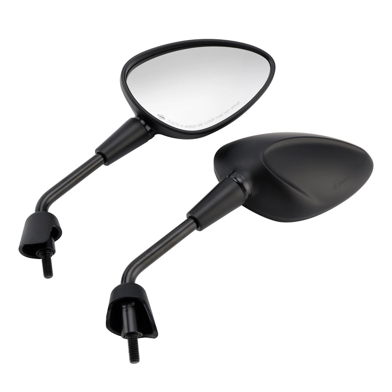 Vespa GTS 125 300 HPE Sprint Primavera 50 125 150 Black Mirror Set Shorty