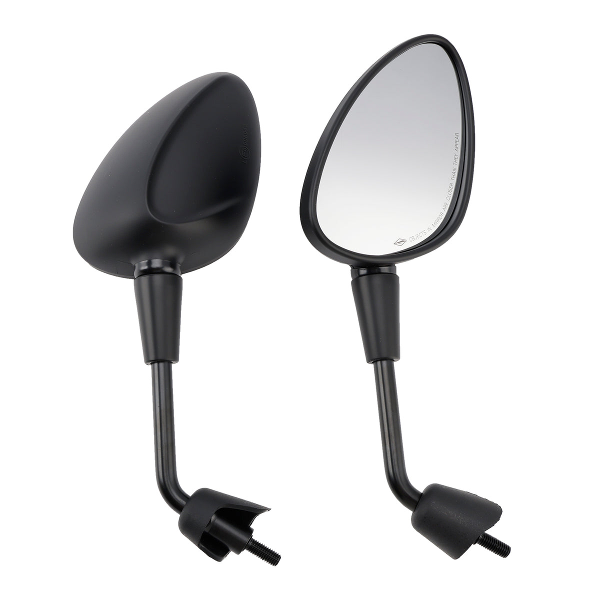 Vespa GTS 125 300 HPE Sprint Primavera 50 125 150 Black Mirror Set Shorty
