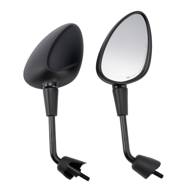 Vespa GTS 125 300 HPE Sprint Primavera 50 125 150 Black Mirror Set Shorty