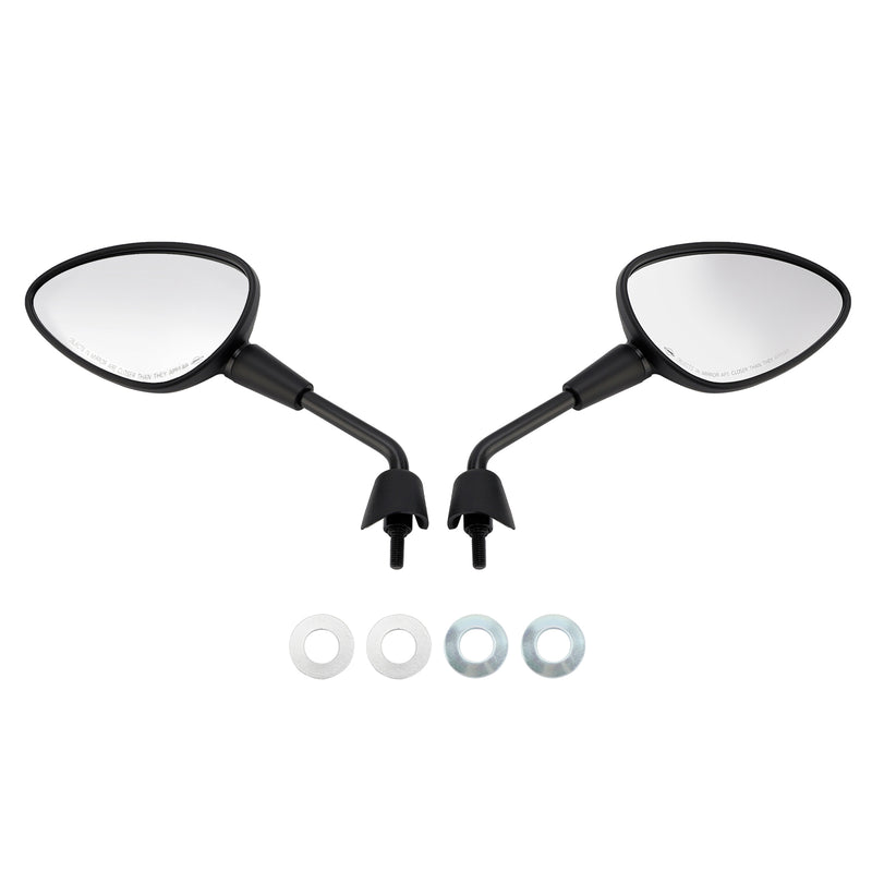 Vespa GTS 125 300 HPE Sprint Primavera 50 125 150 Black Mirror Set Shorty
