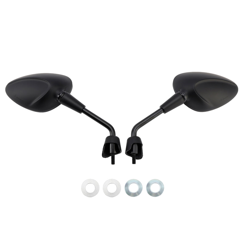 Vespa GTS 125 300 HPE Sprint Primavera 50 125 150 Black Mirror Set Shorty