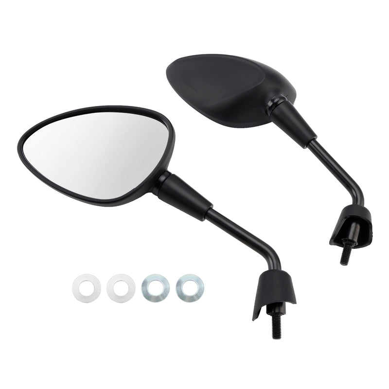 Vespa GTS 125 300 HPE Sprint Primavera 50 125 150 Black Mirror Set Shorty