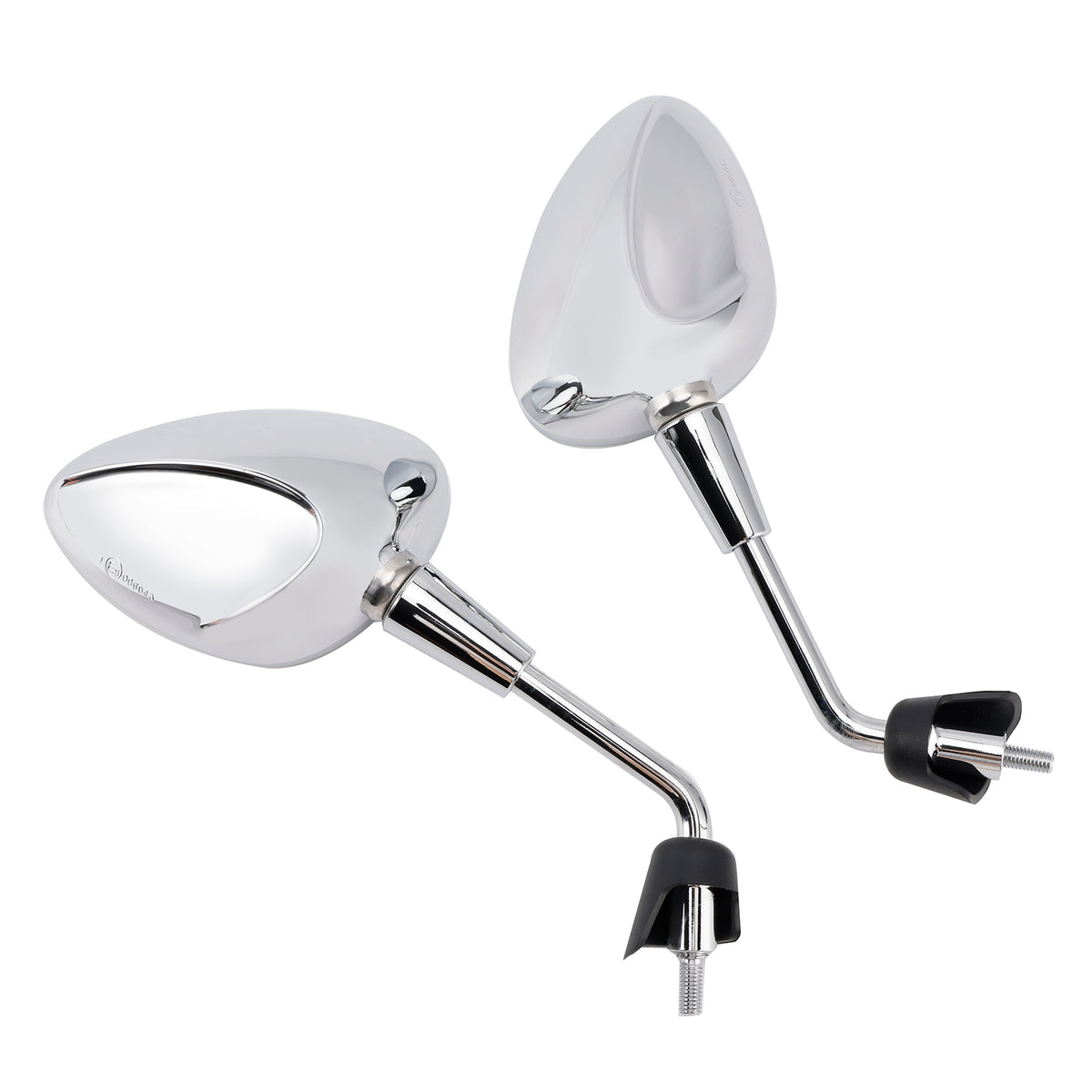 Vespa GTS 125 300 HPE Sprint Primavera 50 125 150 Chrome Mirror Set Shorty