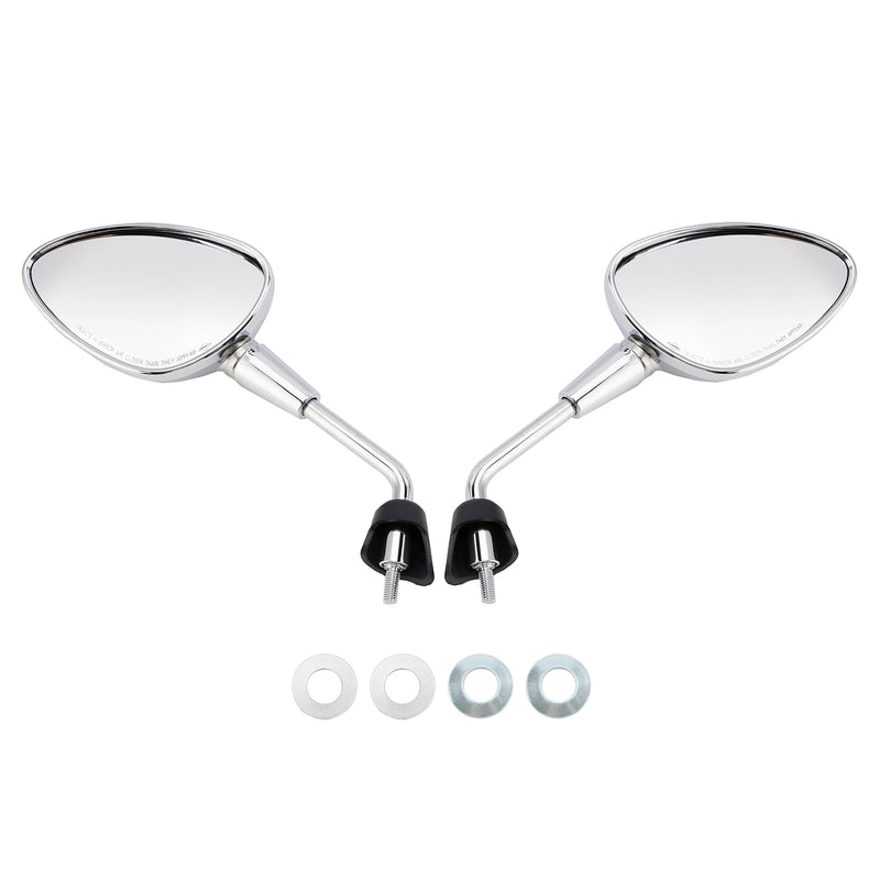 Vespa GTS 125 300 HPE Sprint Primavera 50 125 150 Chrome Mirror Set Shorty