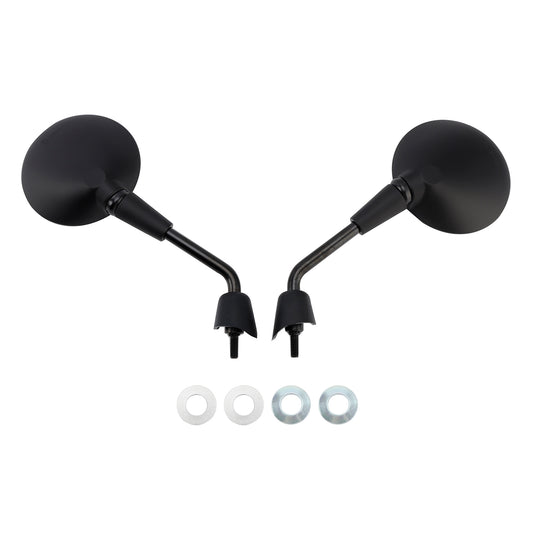 Vespa Primavera 50 125 150 Sprint GTS 125 300 HPE Black Mirror Set Shorty