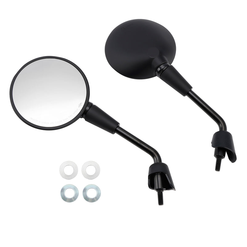 Vespa Primavera 50 125 150 Sprint GTS 125 300 HPE Black Mirror Set Shorty
