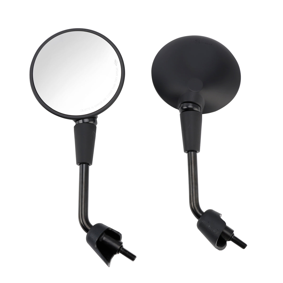 Vespa Primavera 50 125 150 Sprint GTS 125 300 HPE Black Mirror Set Shorty