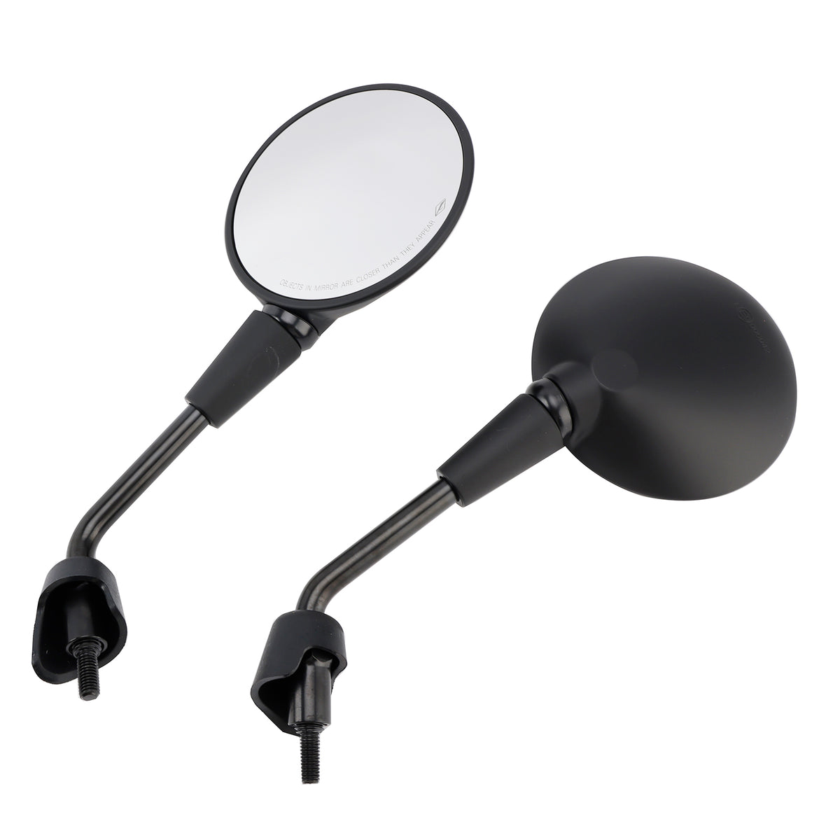 Vespa Primavera 50 125 150 Sprint GTS 125 300 HPE Black Mirror Set Shorty
