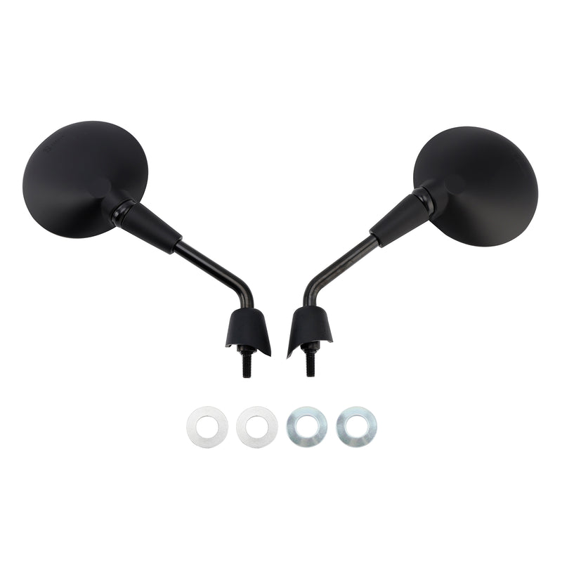 Vespa Primavera 50 125 150 Sprint GTS 125 300 HPE Black Mirror Set Shorty