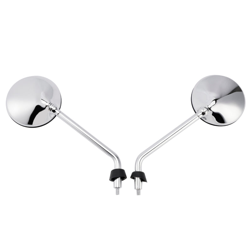 Vespa LX 50 2T/4T & LX 125 & LX 150 2005-2013 Chrome Rearview Mirror Set