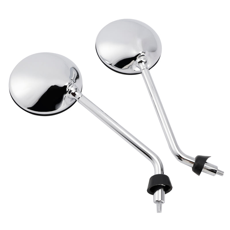 Vespa LX 50 2T/4T & LX 125 & LX 150 2005-2013 Chrome Rearview Mirror Set