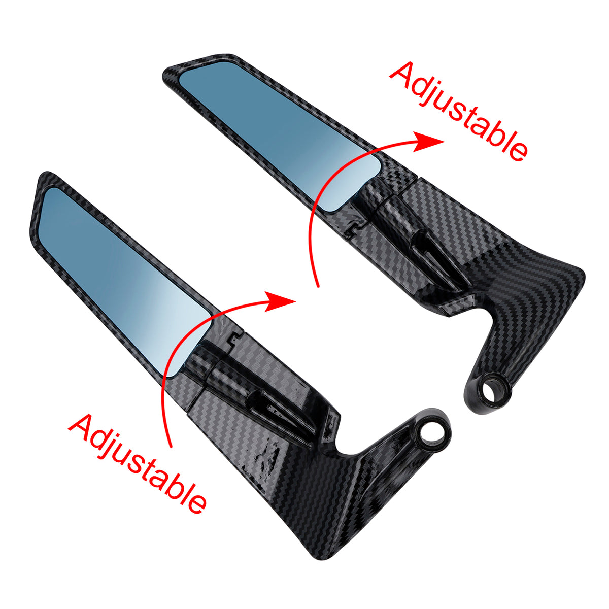Aprilia Tuono 660 Tuono V4 1100 RR Factory 2015-2025 Rearview Winglet Mirrors