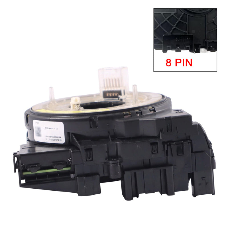 Audi A4 A5 2009-2016 8K0953568Q Spiral Cable Angle Sensor Assembly 8 PINS