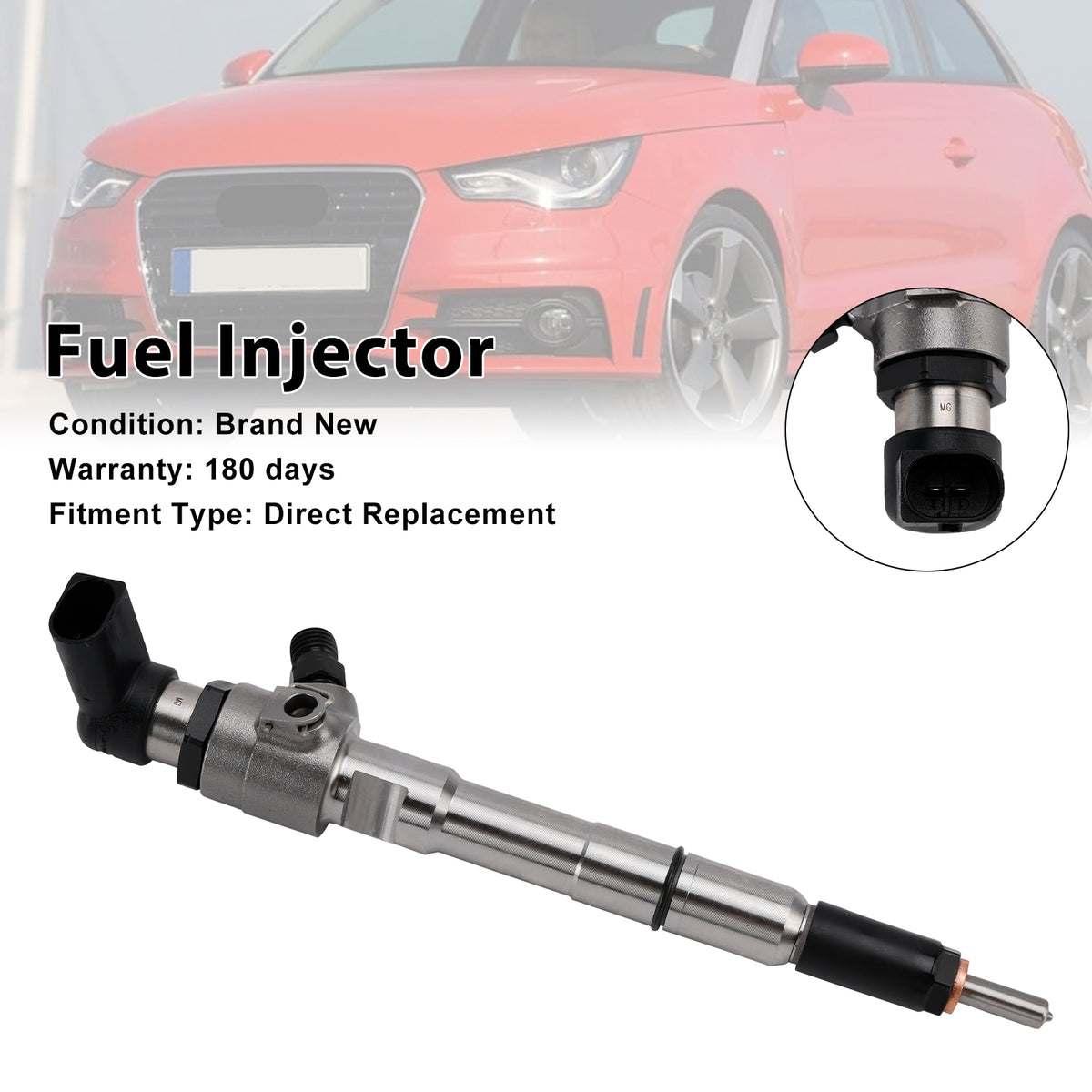 VW Caddy Fit Skoda Octavia 1.6 TDI 03L130277S Fuel Injector 03L130277B