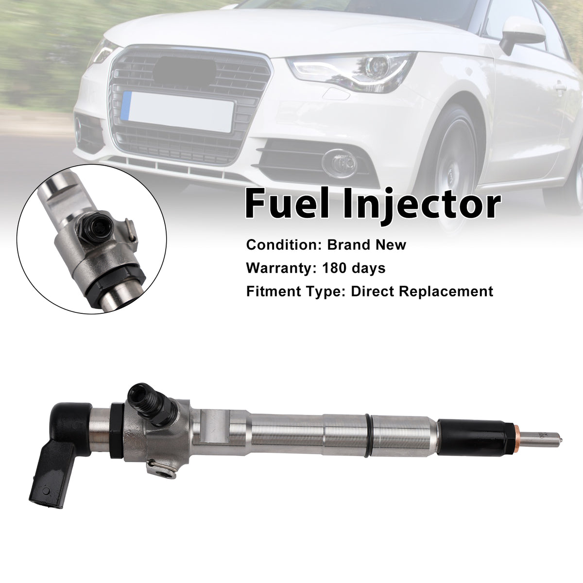 VW Caddy Fit Skoda Octavia 1.6 TDI 03L130277S Fuel Injector 03L130277B
