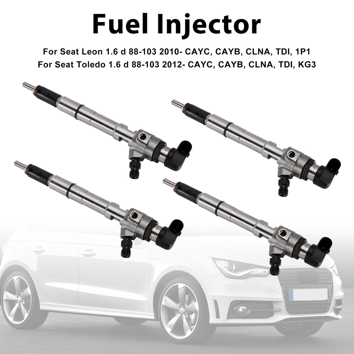VW Caddy Fit Skoda Octavia 1.6 03L130277S 4PCS Fuel Injector 03L130277B