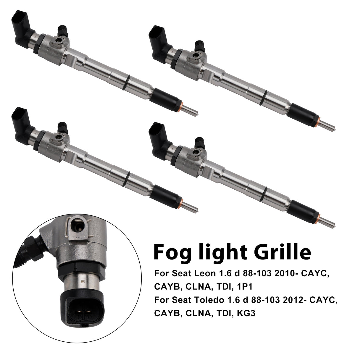 VW Caddy Fit Skoda Octavia 1.6 03L130277S 4PCS Fuel Injector 03L130277B