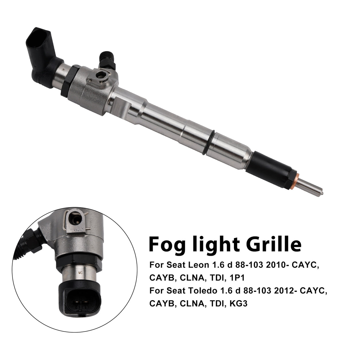 VW Caddy Fit Skoda Octavia 1.6 TDI 03L130277S Fuel Injector 03L130277B