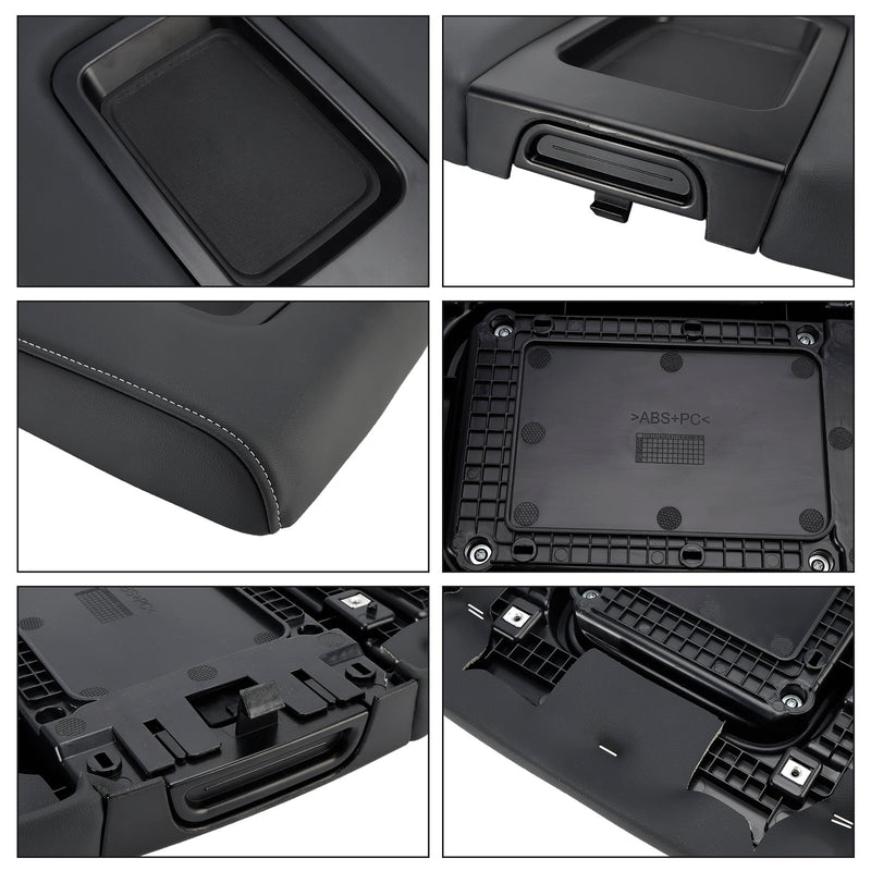 2015-2019 Chevy Silverado 1500 2500 3500 PU Leather Armrest Lid 22881398