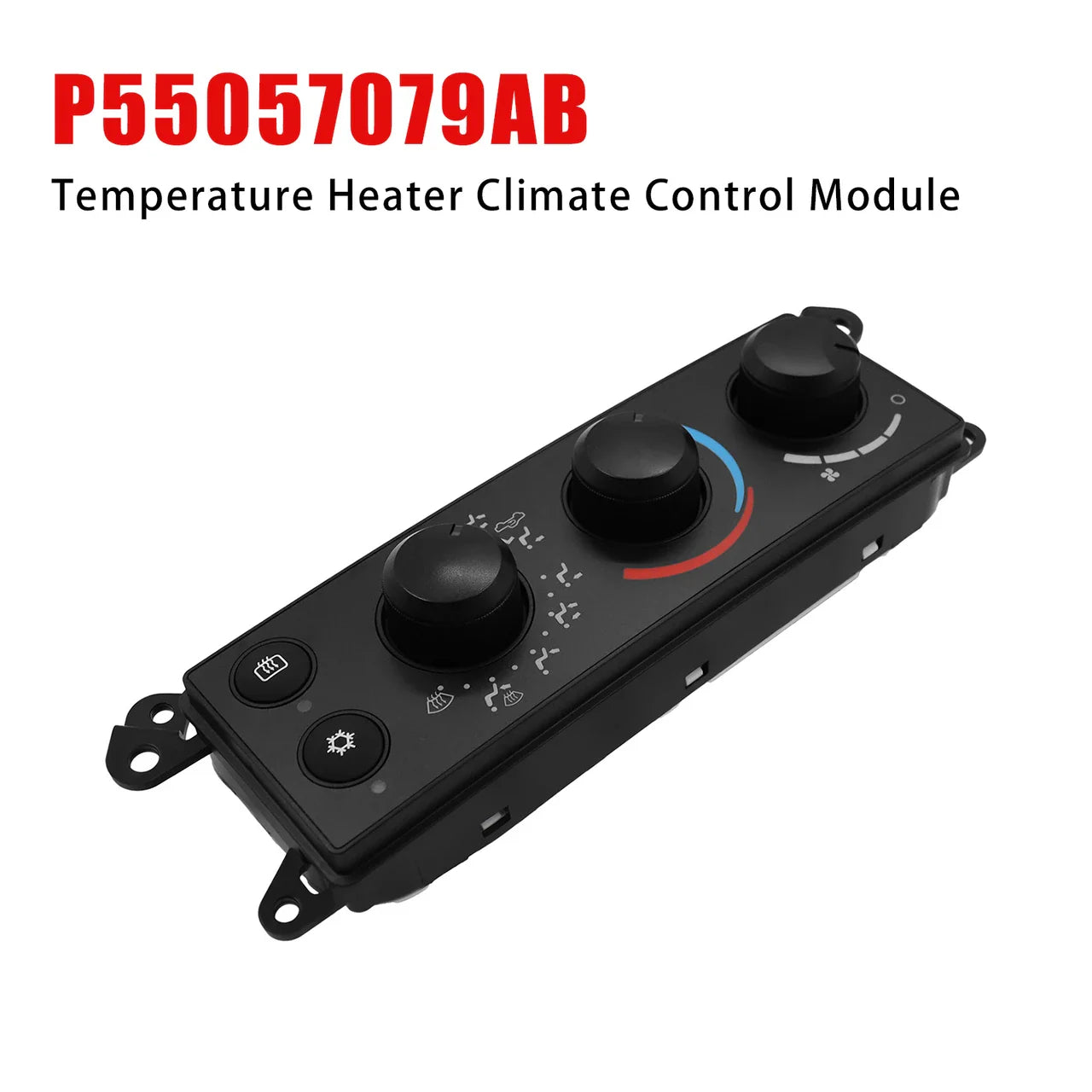 2008 Dodge RAM 1500, 2500 & 3500 Temperature Heater Climate Control Module P55057079AB