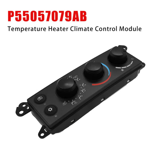 2008 Dodge RAM 1500, 2500 & 3500 series with rear defrost 55056569AE Temperature Heater Climate Control Module