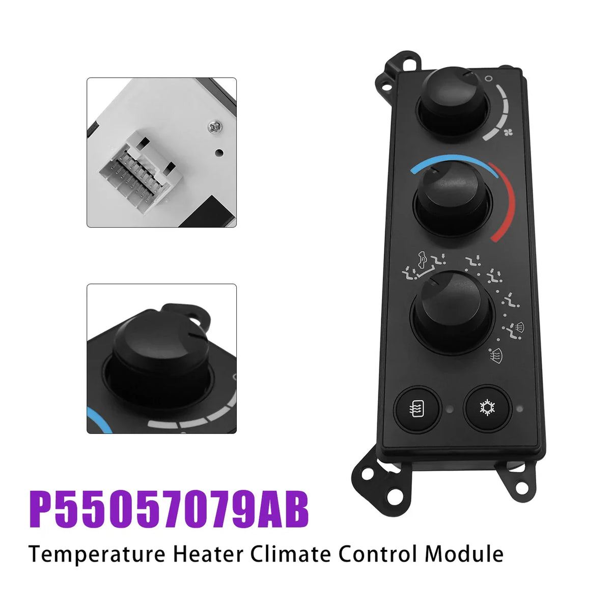 2008-2011 Dodge Dakota 55056569AE Temperature Heater Climate Control Module