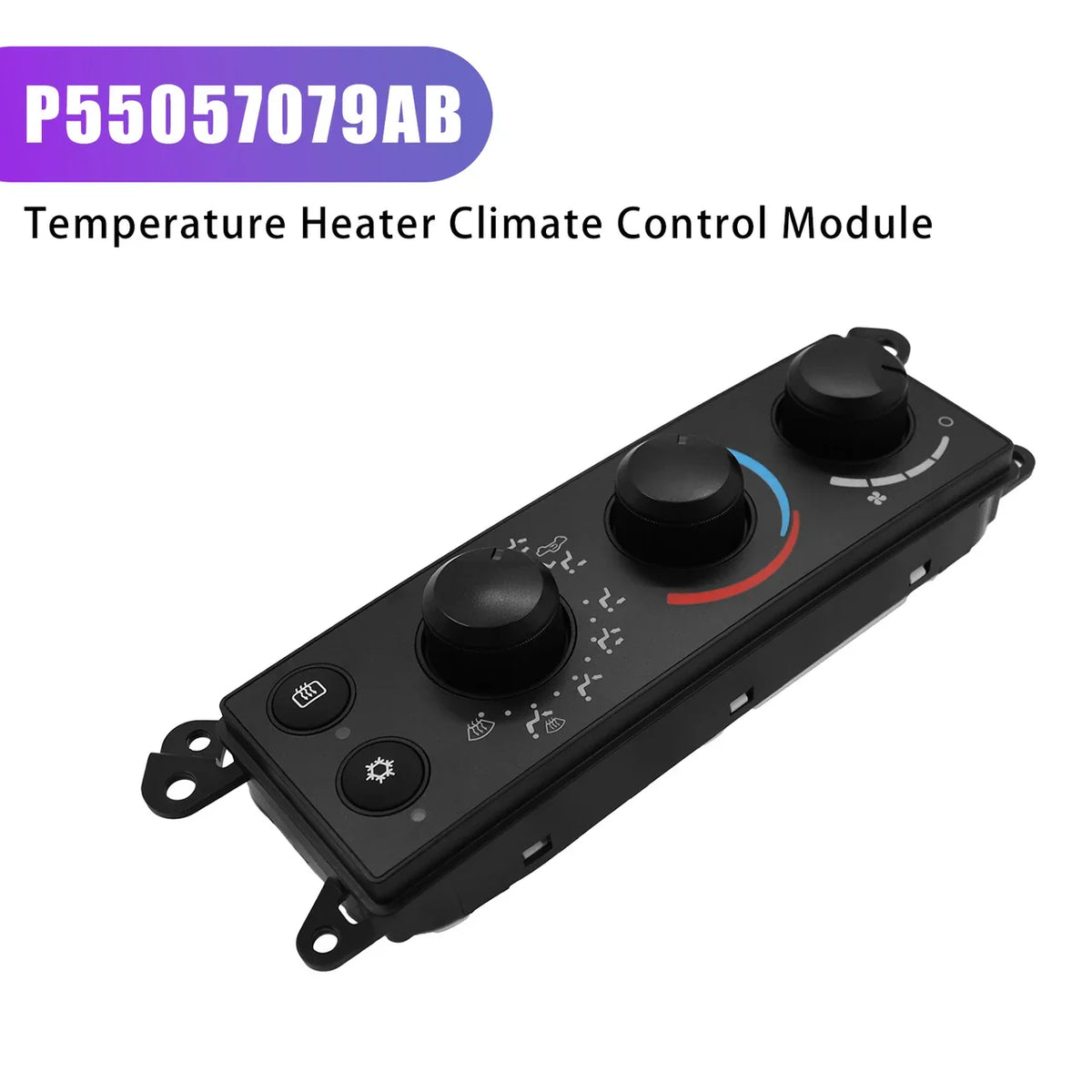 2008-2011 Dodge Dakota 55056569AE Temperature Heater Climate Control Module